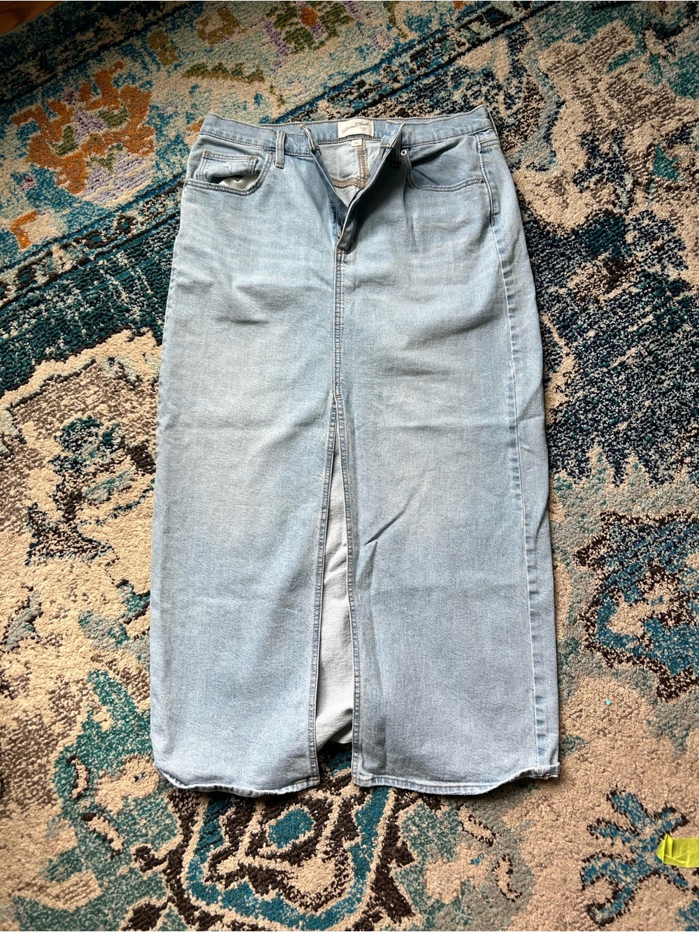 Universal Thread Light Blue Denim Pencil Skirt
